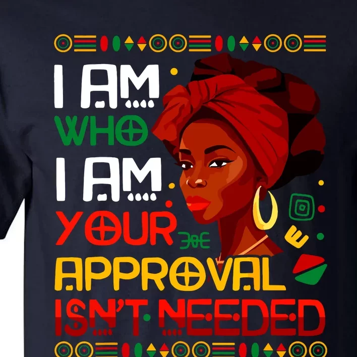 Black Queen Juneteenth Black History Month African Women Tall T-Shirt