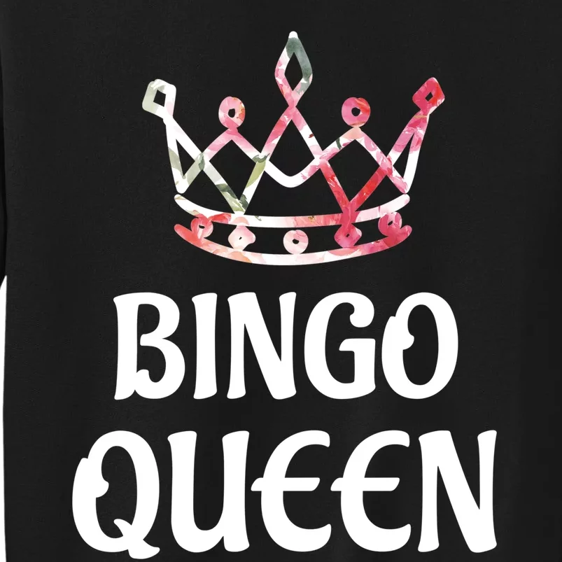 BINGO Queen Long Sleeved Tall Sweatshirt