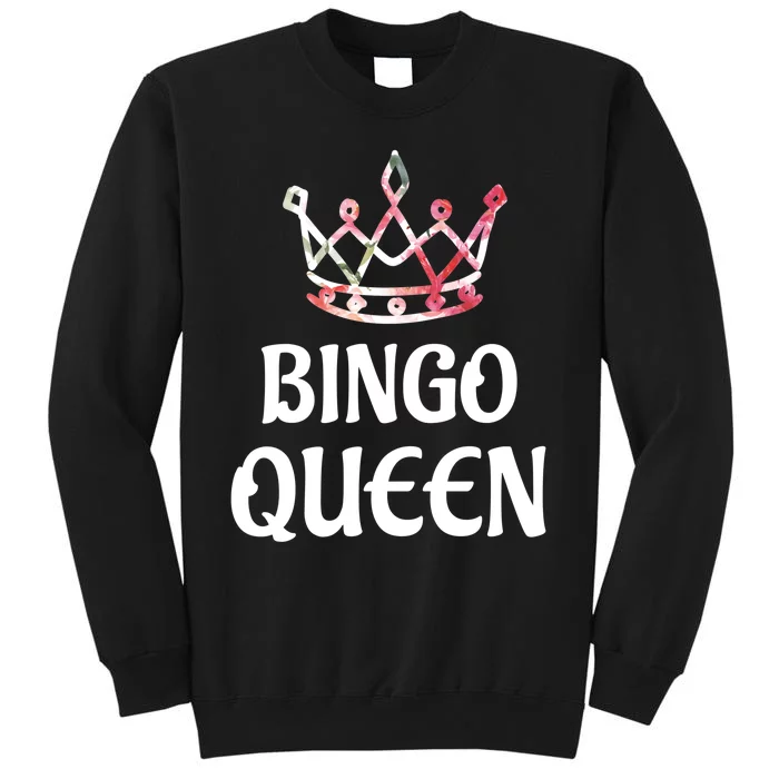 BINGO Queen Long Sleeved Tall Sweatshirt