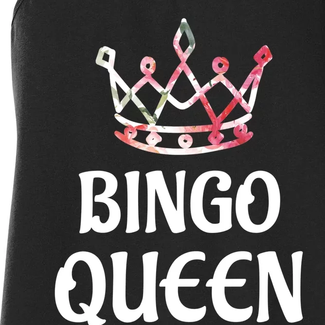 BINGO Queen Long Sleeved Women's Racerback Tank