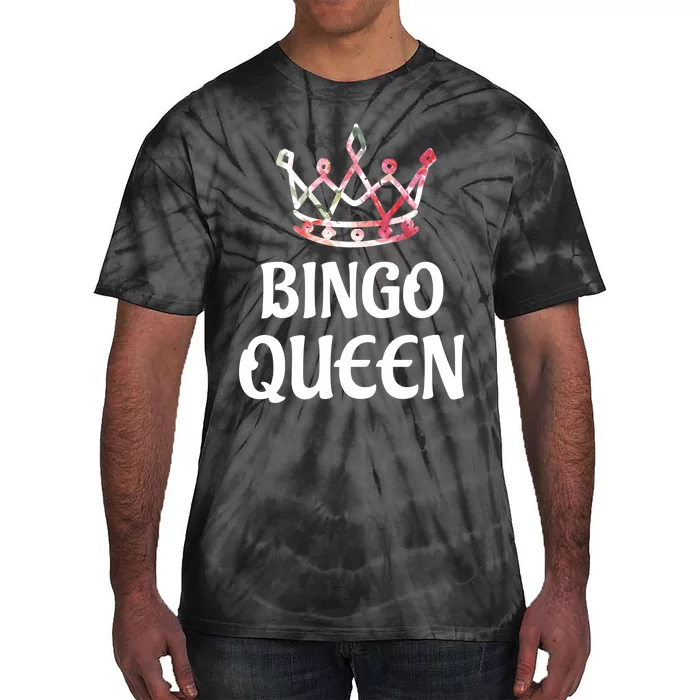 BINGO Queen Long Sleeved Tie-Dye T-Shirt