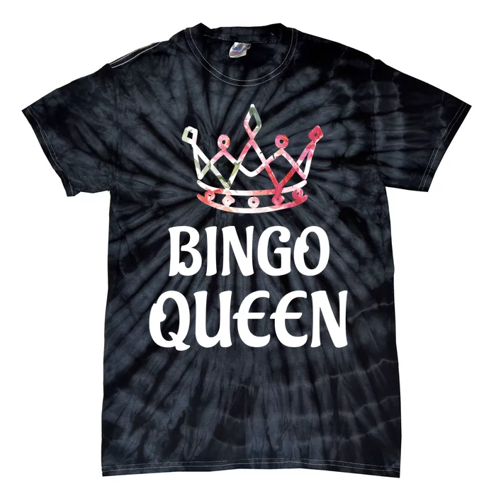 BINGO Queen Long Sleeved Tie-Dye T-Shirt