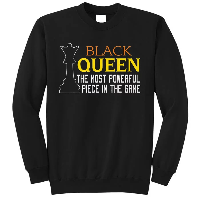 BLACK QUEEN Most Powerful Chess African American History Sweatshirt