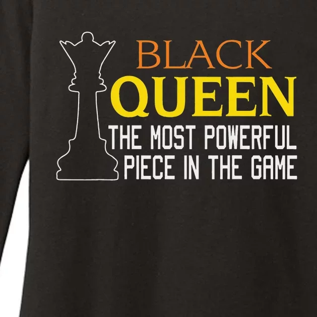 BLACK QUEEN Most Powerful Chess African American History Womens CVC Long Sleeve Shirt