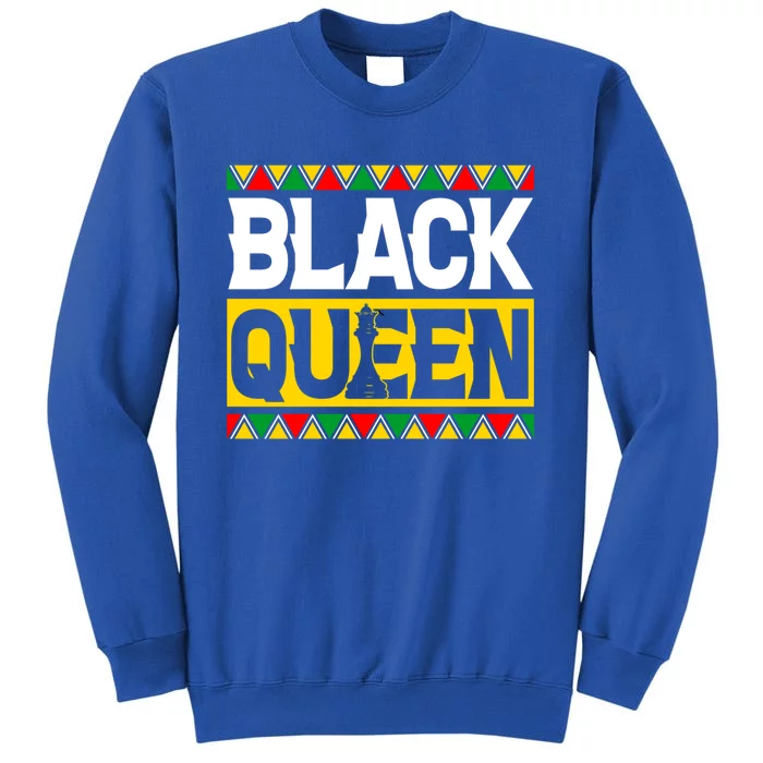 Black Queen Most Powerful Piece Juneteenth African Great Gift Tall Sweatshirt