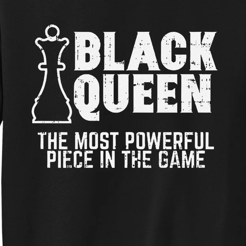 Black Queen Most Powerful Chess African American Women Gift Sweatshirt