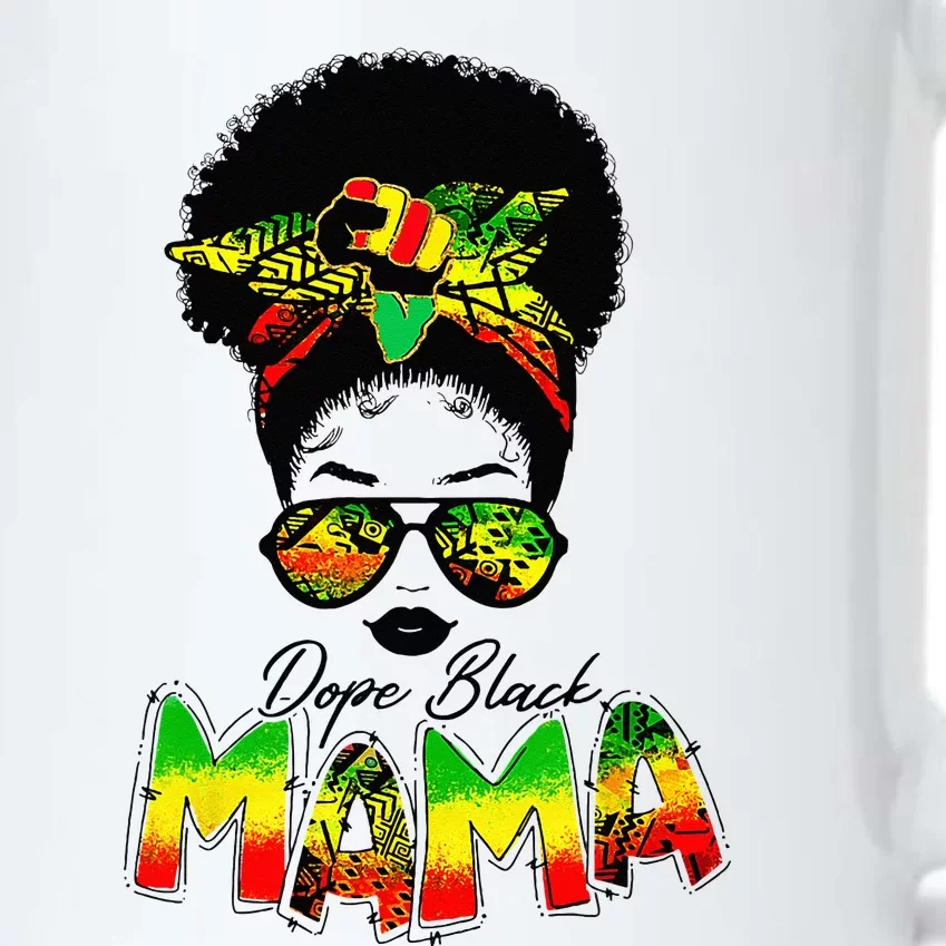 Black Queen Most Powerful Piece Juneteenth African Women Black Color Changing Mug