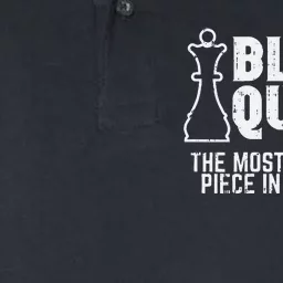 Black Queen Most Powerful Chess African American Softstyle Adult Sport Polo