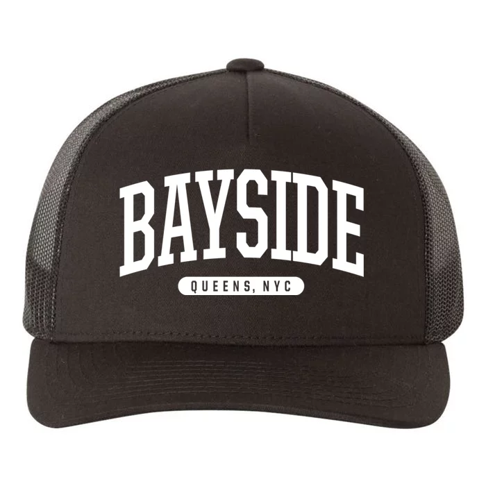 Bayside Queens Ny Souvenirs & Gifts Nyc Borough Bayside Queens New York Yupoong Adult 5-Panel Trucker Hat