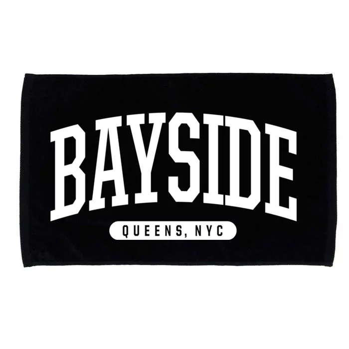 Bayside Queens Ny Souvenirs & Gifts Nyc Borough Bayside Queens New York Microfiber Hand Towel