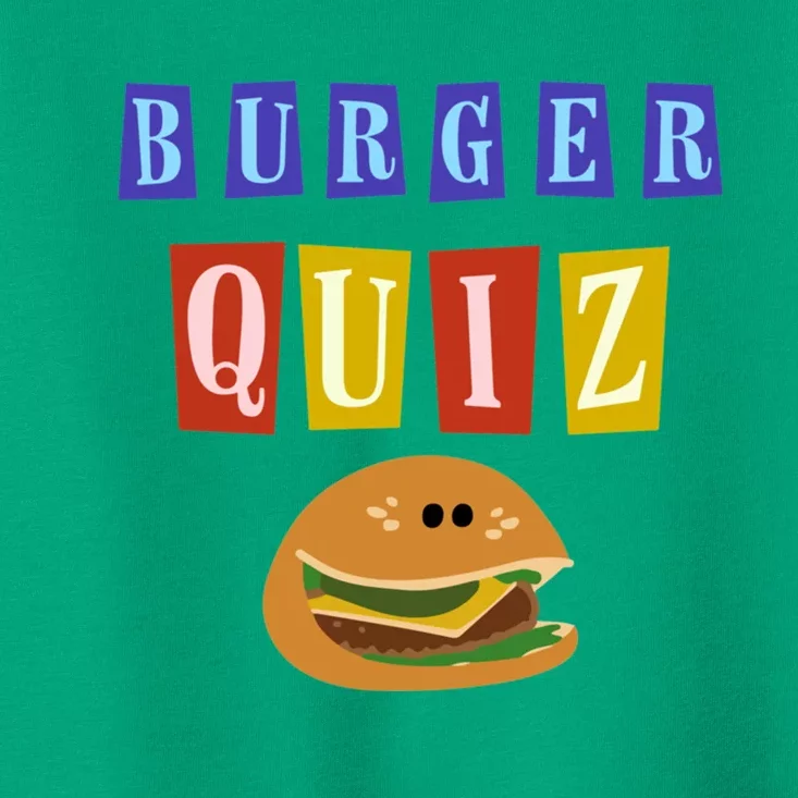 Burger Quizz New Logo Toddler T-Shirt