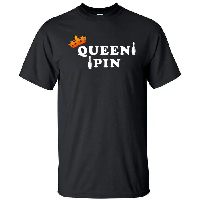 Bowling Queen Pin Tall T-Shirt