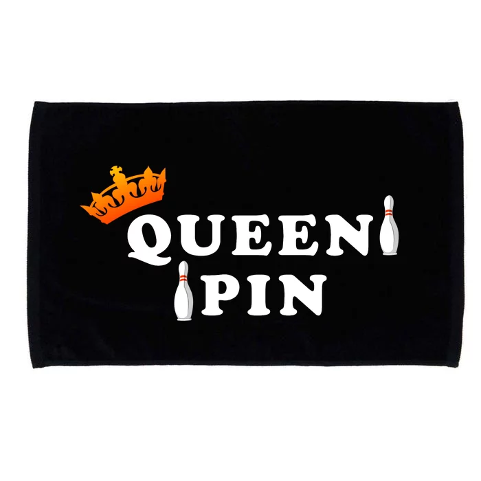 Bowling Queen Pin Microfiber Hand Towel