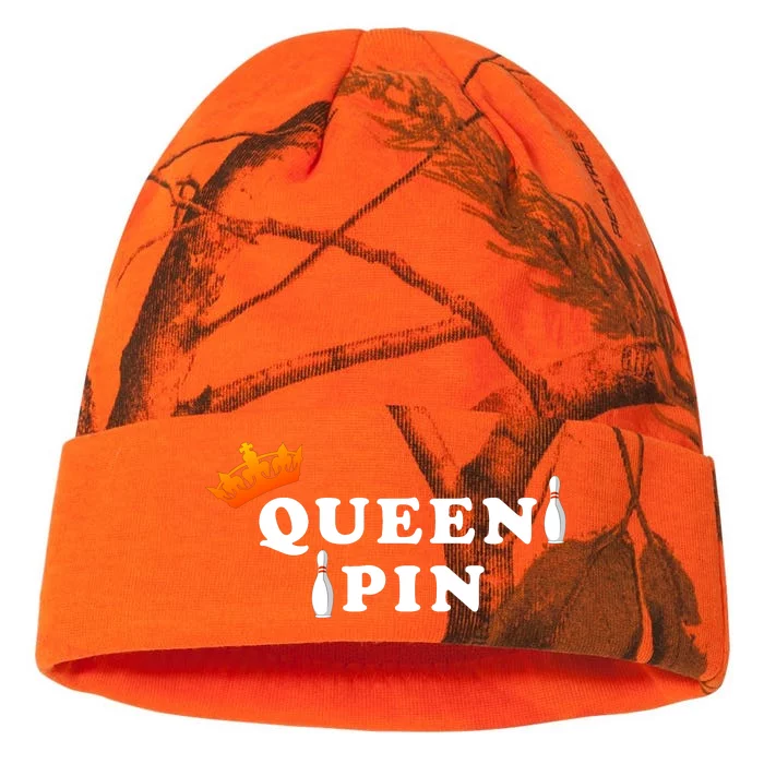 Bowling Queen Pin Kati - 12in Camo Beanie