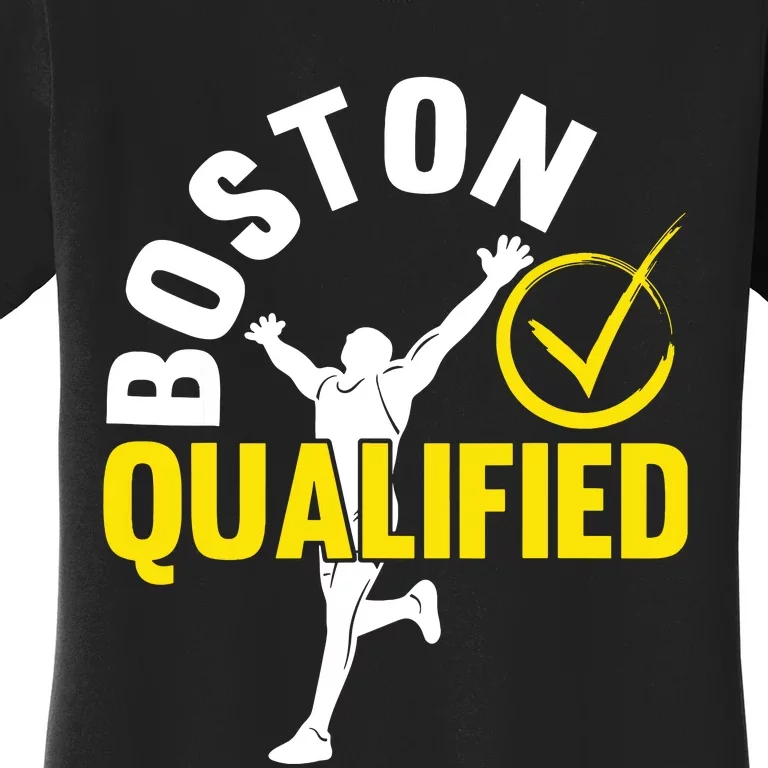 Boston Qualifier Proud Marathon Running Women's T-Shirt