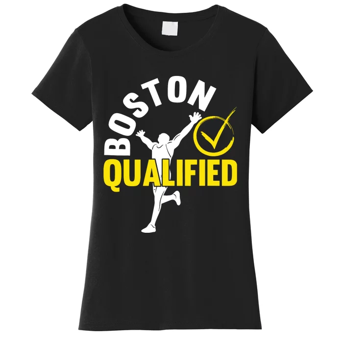 Boston Qualifier Proud Marathon Running Women's T-Shirt