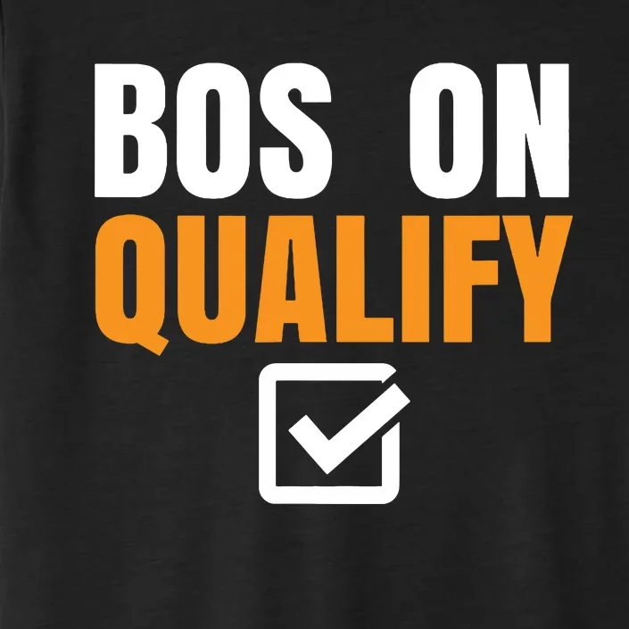 Boston Qualify Qualifier Marathon Runner Qualified ChromaSoft Performance T-Shirt