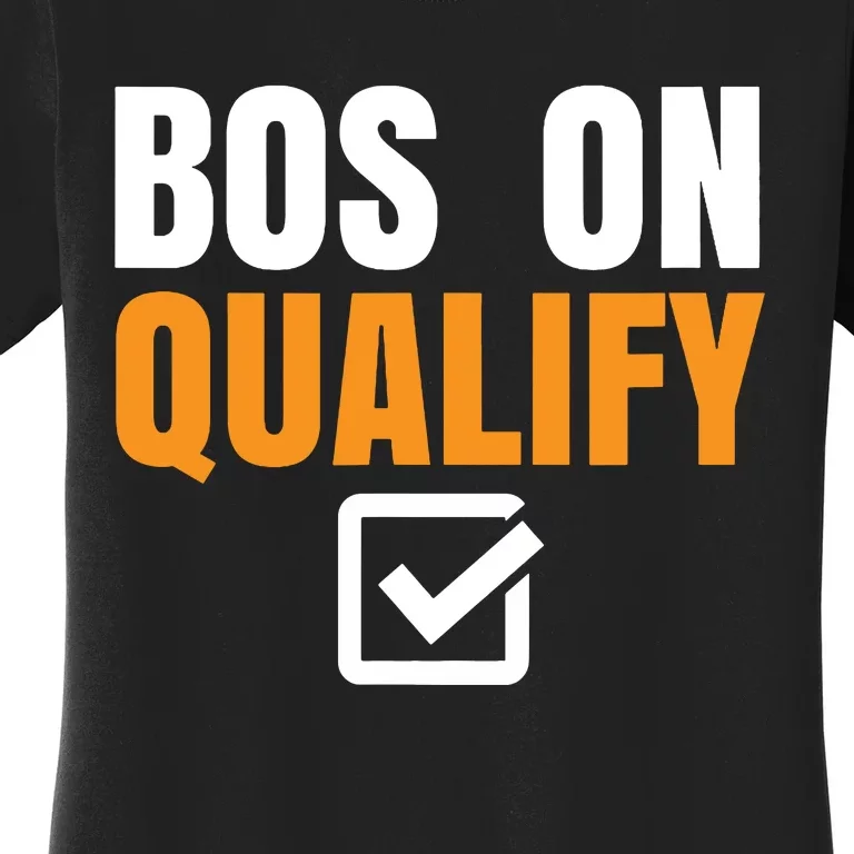 Boston Qualify Qualifier Marathon Runner Qualified Women's T-Shirt