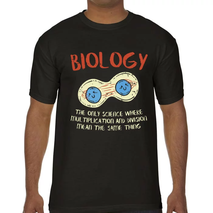 Biology Quote Study Organism Genetics Science Microbiologist Comfort Colors T-Shirt