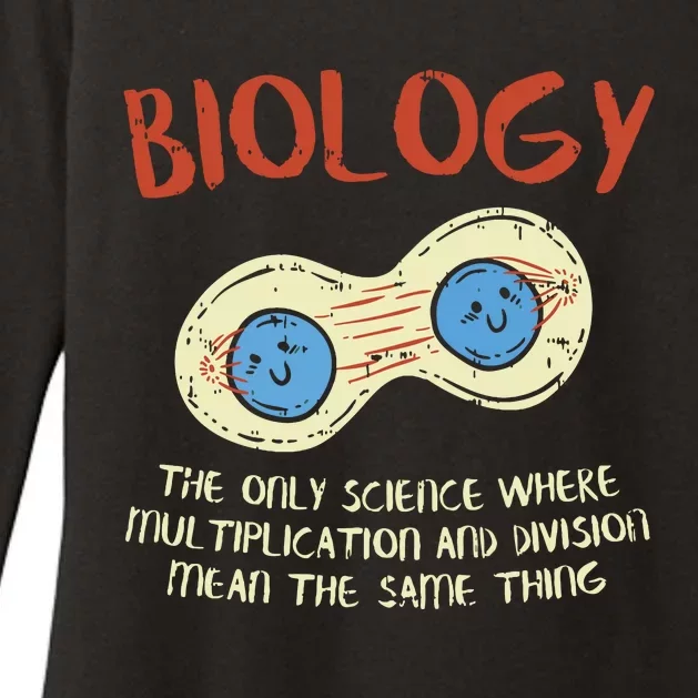 Biology Quote Study Organism Genetics Science Microbiologist Womens CVC Long Sleeve Shirt