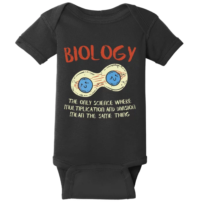 Biology Quote Study Organism Genetics Science Microbiologist Baby Bodysuit