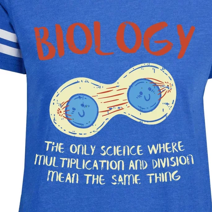 Biology Quote Study Organism Genetics Science Microbiologist Enza Ladies Jersey Football T-Shirt