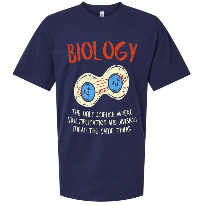 Biology Quote Study Organism Genetics Science Microbiologist Sueded Cloud Jersey T-Shirt