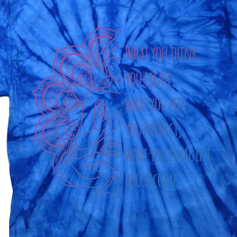 Buddha Quotes Thoughts Spirituality Meaningful Gift Yoga Gift Tie-Dye T-Shirt