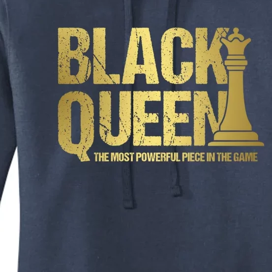 Black Queen The Most Powerful Piece African American Gift Women's Pullover Hoodie