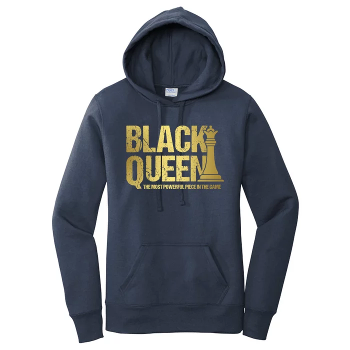 Black Queen The Most Powerful Piece African American Gift Women's Pullover Hoodie