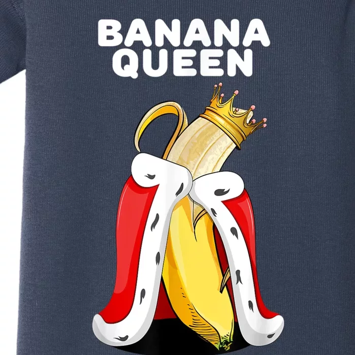 Banana Queen | Womens Banana Lover | Cute Banana Baby Bodysuit