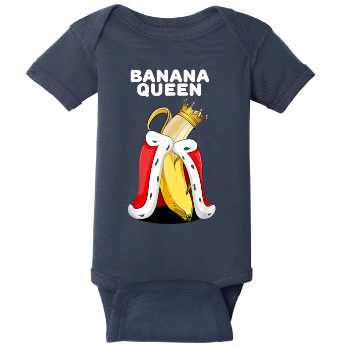 Banana Queen | Womens Banana Lover | Cute Banana Baby Bodysuit