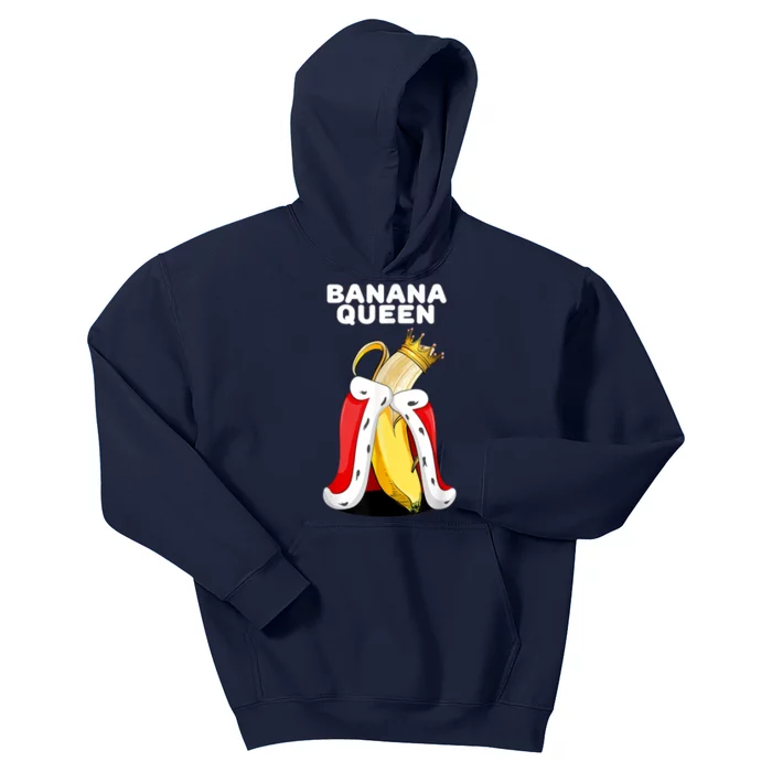 Banana Queen | Womens Banana Lover | Cute Banana Kids Hoodie