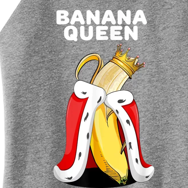 Banana Queen | Womens Banana Lover | Cute Banana Women’s Perfect Tri Rocker Tank