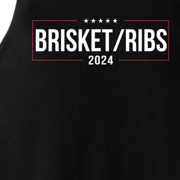 Brisket Ribs 2024 Ladies Tri-Blend Wicking Tank