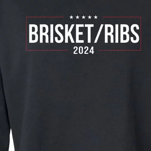 Brisket Ribs 2024 Cropped Pullover Crew