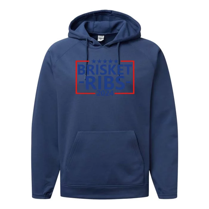 Brisket Ribs 2024 Performance Fleece Hoodie