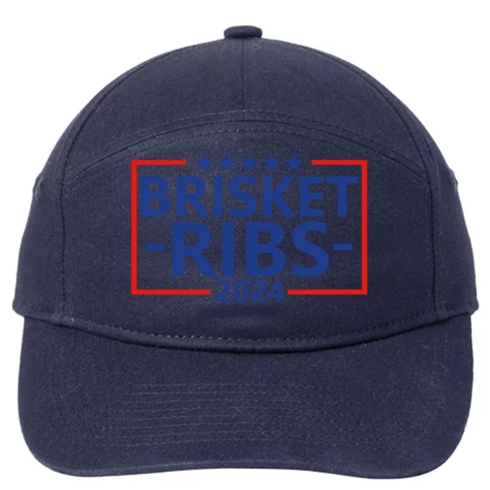 Brisket Ribs 2024 7-Panel Snapback Hat