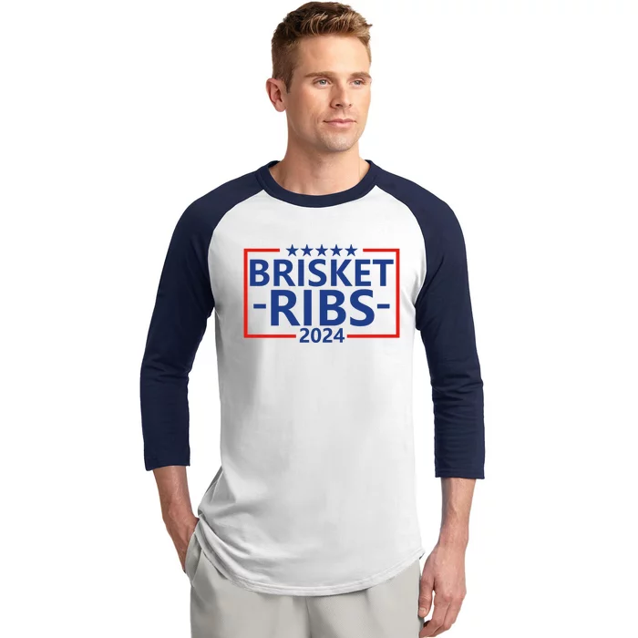 Brisket Ribs 2024 Baseball Sleeve Shirt