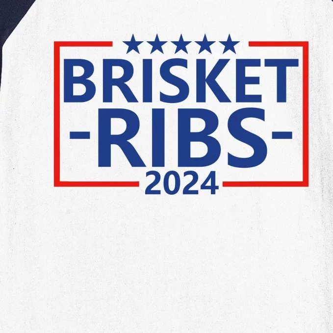 Brisket Ribs 2024 Baseball Sleeve Shirt