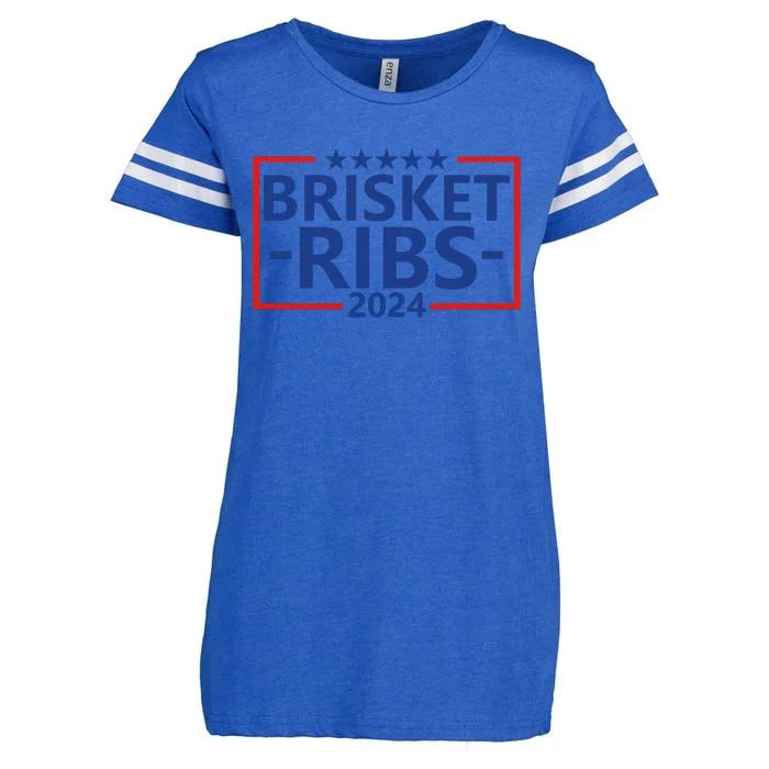 Brisket Ribs 2024 Enza Ladies Jersey Football T-Shirt