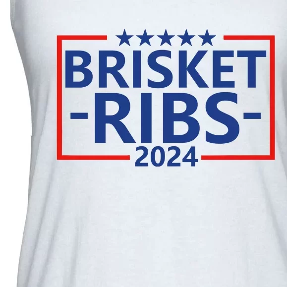 Brisket Ribs 2024 Ladies Essential Flowy Tank