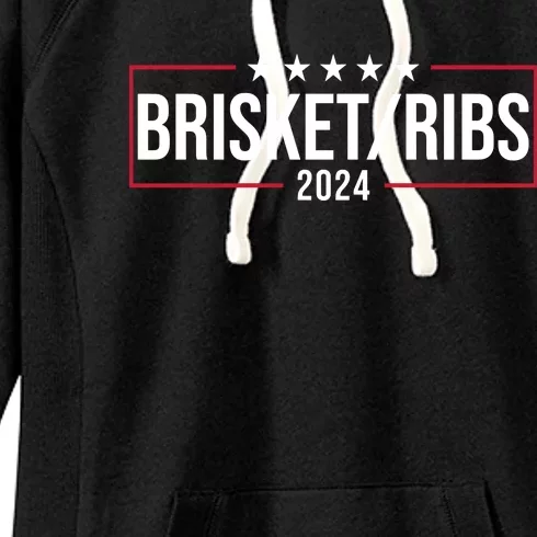 Brisket Ribs 2024 Women's Fleece Hoodie