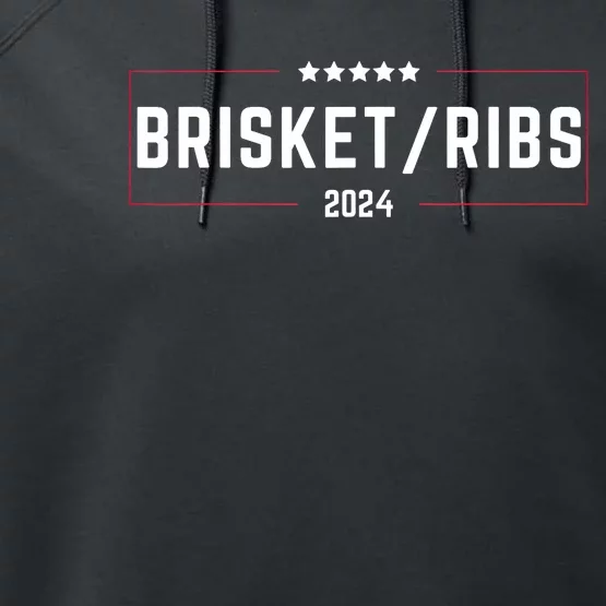 Brisket Ribs 2024 Performance Fleece Hoodie