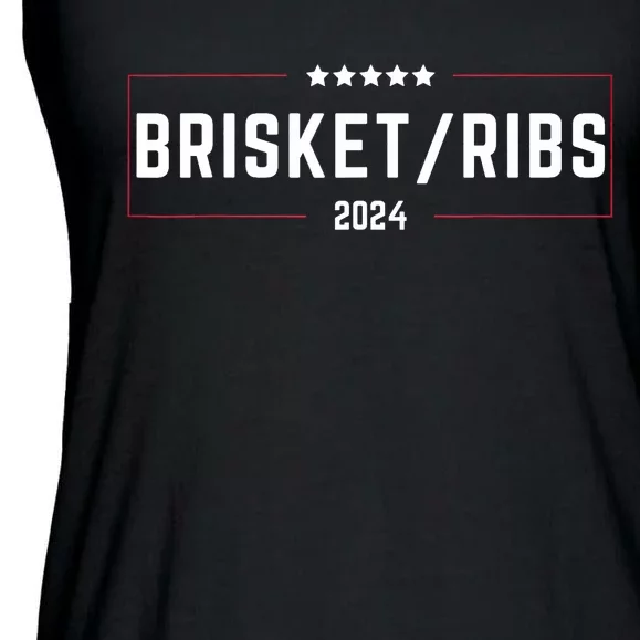 Brisket Ribs 2024 Ladies Essential Flowy Tank