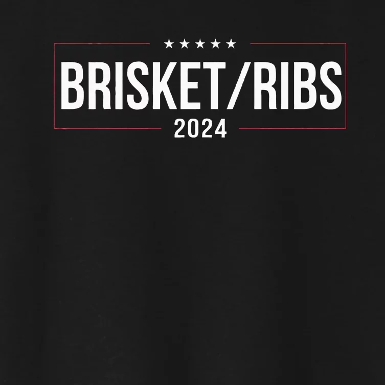 Brisket Ribs 2024 Women's Crop Top Tee