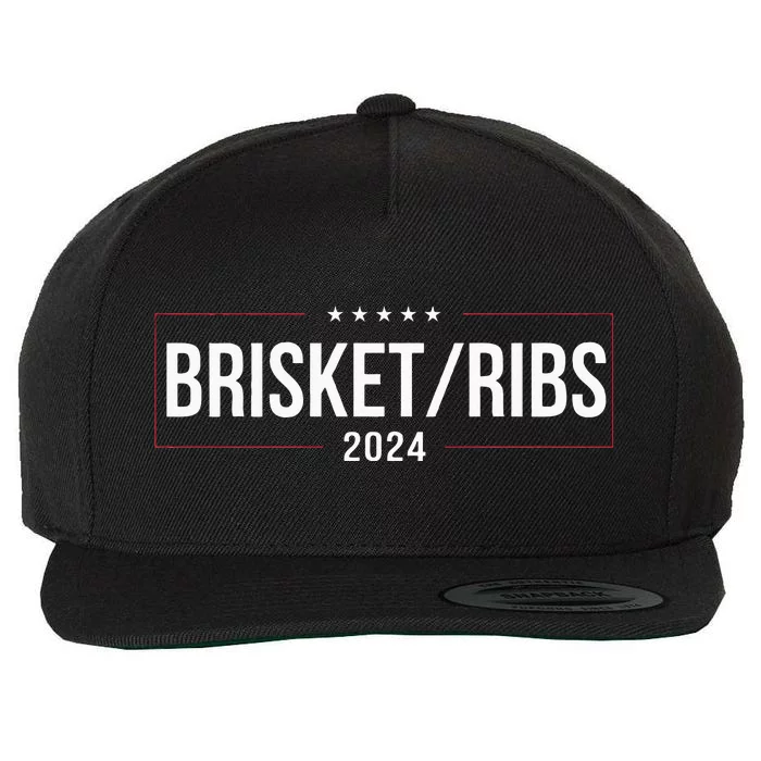 Brisket Ribs 2024 Wool Snapback Cap