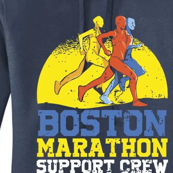 Boston Runner 262 Miles Support Crew Women's Pullover Hoodie