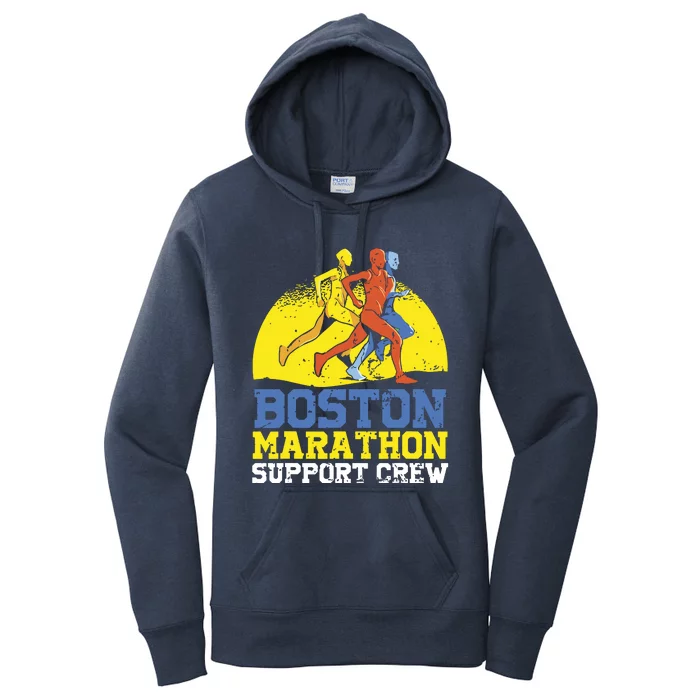 Boston Runner 262 Miles Support Crew Women's Pullover Hoodie