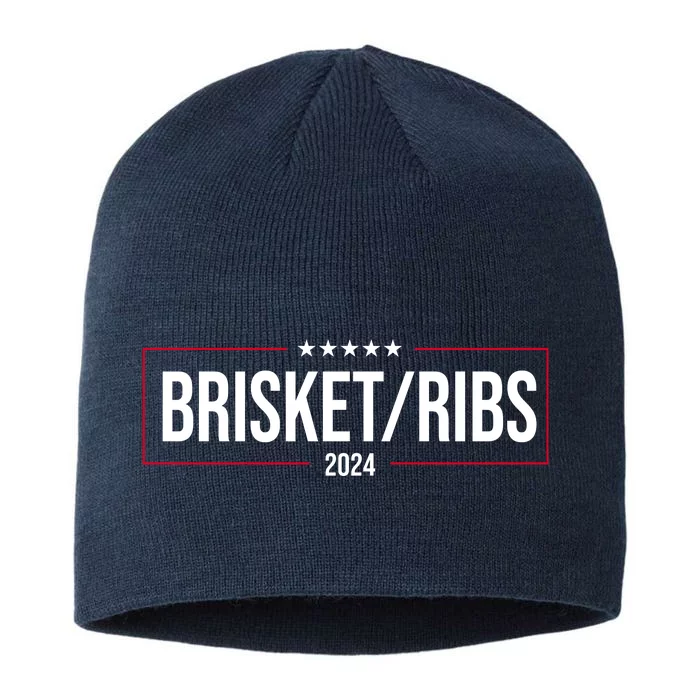 Brisket Ribs 2024 Political 8 1/2in Sustainable Knit Beanie